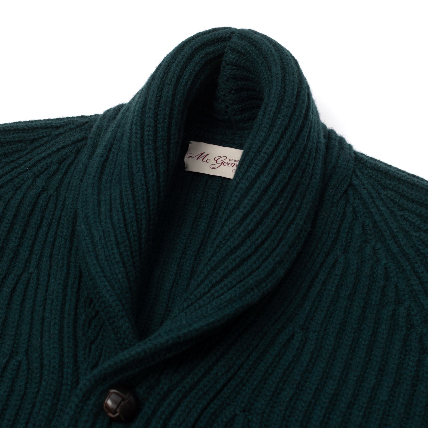 Strickjacke "Iconic Shawl" aus Lambswool und Kaschmir - Original Knit